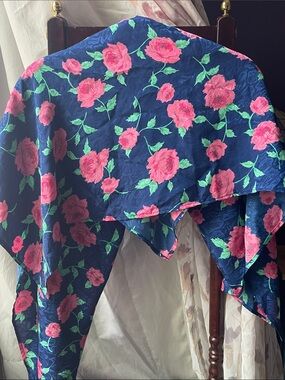 VTG SILK JACQUARD SCARF